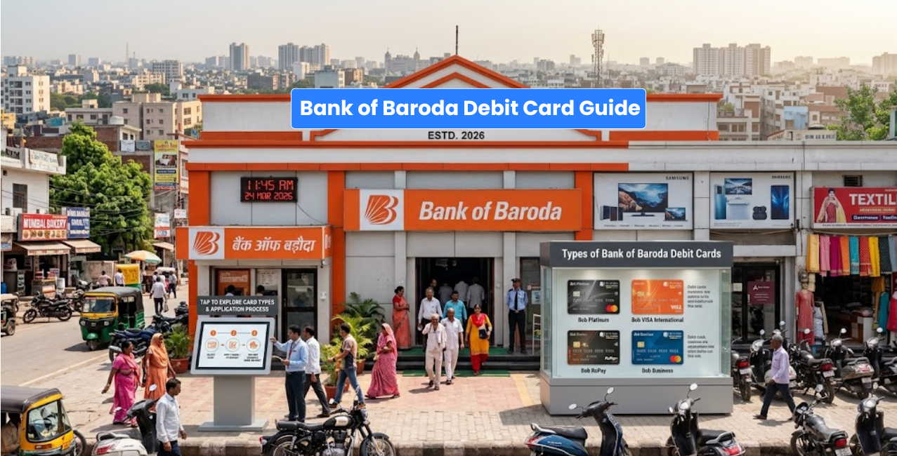 Bank of Baroda Debit Card – Types & Application Process
